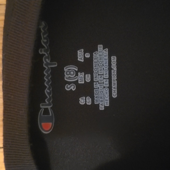 CHAMPION BRAND SIGNATURE BOYS BLACK SHORT SLEEVE SOCCER TEE-SHIRT SIZE SMALL - Picture 11 of 12